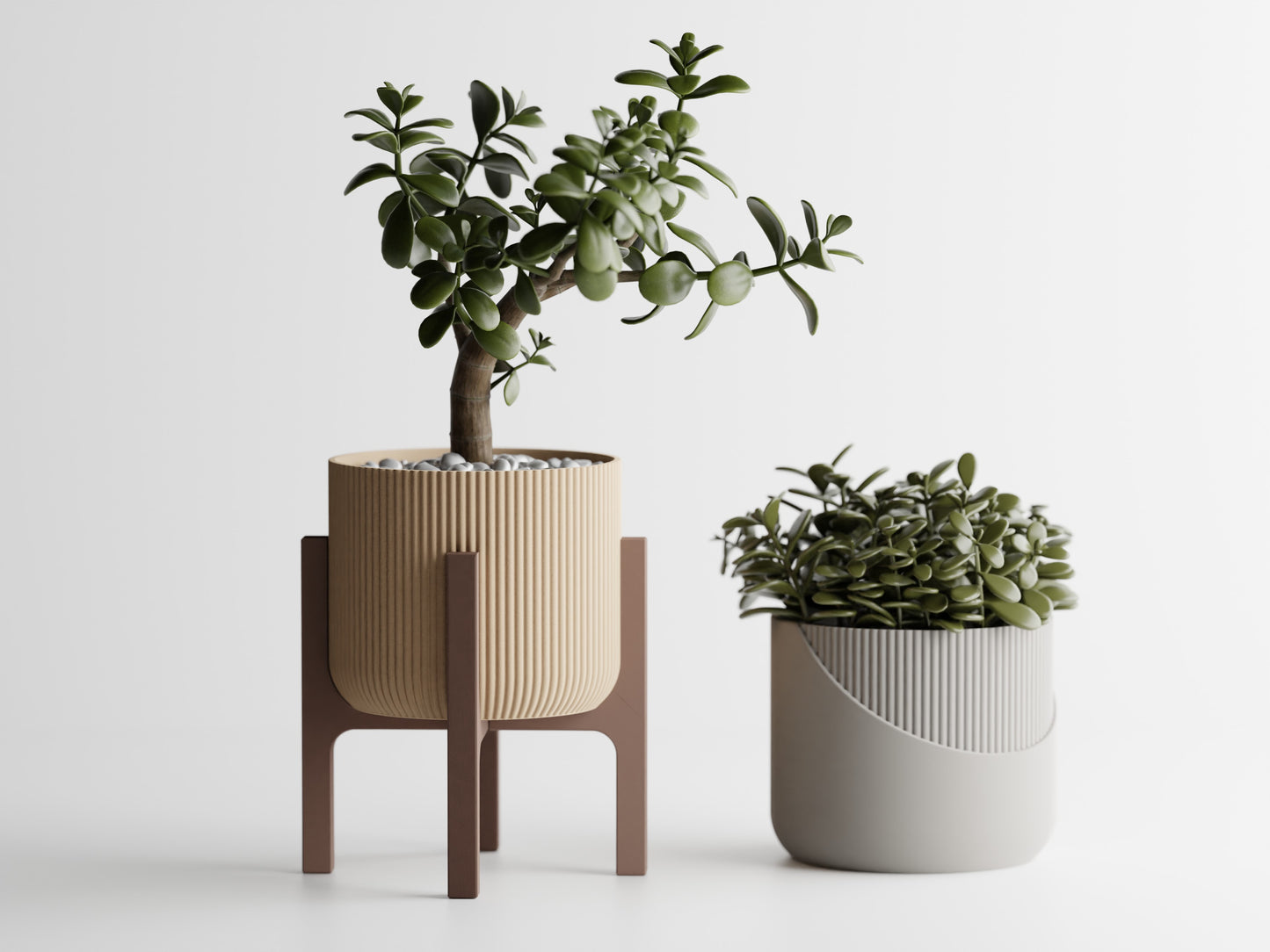 Elevare Modern Classic Plant Pot with Stand